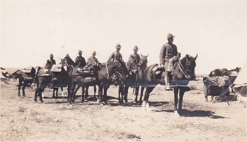 Machine  gun squadron, Marfa TX