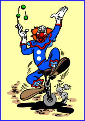 Bozo the Clown, from a Dell comic book.