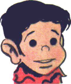 Dondi, from the Sunday strip's logo. Artist: Irwin Hasen.