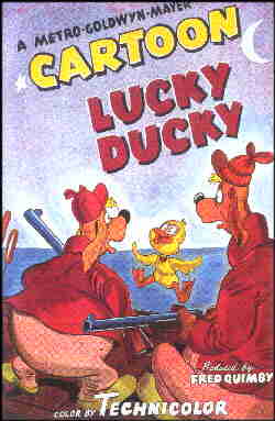 Poster for a typical MGM cartoon.