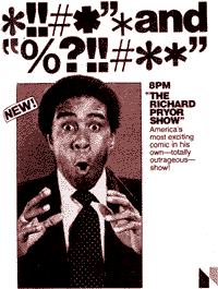 The Richard Pryor Show ad