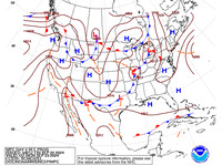 Final Day 3 Fronts and Pressures for the CONUS