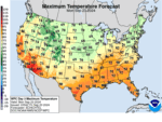 Day 3 Maximum Temperatures