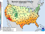 Day 4 Maximum Temperatures