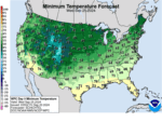 Day 5 Minimum Temperatures