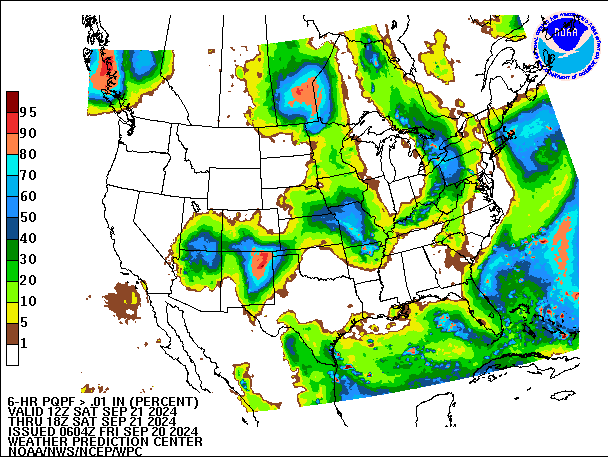 6-Hour PQPF valid 18Z September 21, 2024