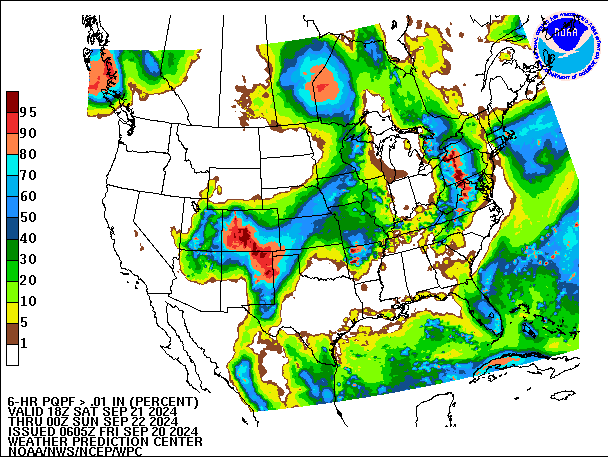 6-Hour PQPF valid 00Z September 22, 2024