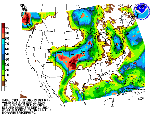 6-Hour PQPF valid 06Z September 22, 2024