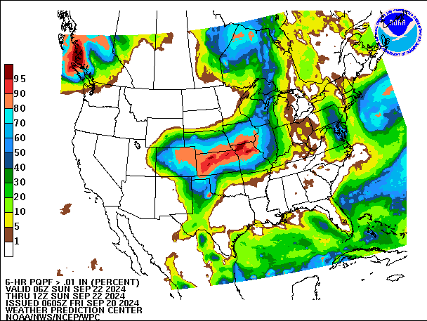 6-Hour PQPF valid 12Z September 22, 2024