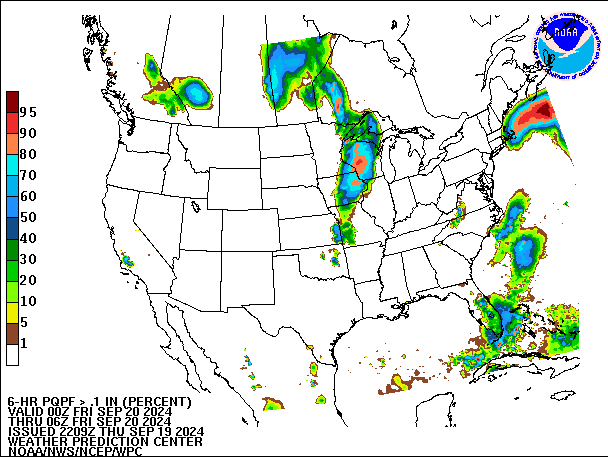 6-Hour PQPF valid 06Z September 20, 2024