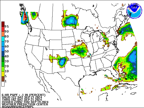 6-Hour PQPF valid 18Z September 21, 2024