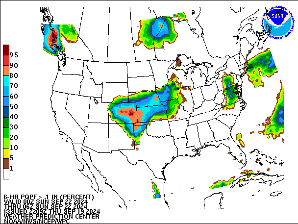 6-Hour PQPF valid 06Z September 22, 2024