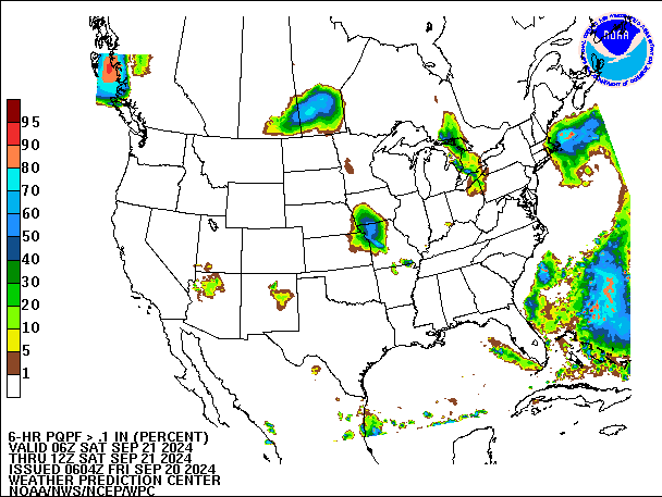 6-Hour PQPF valid 12Z September 21, 2024