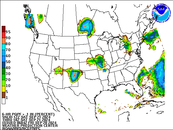 6-Hour PQPF valid 18Z September 21, 2024