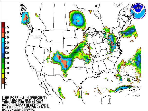 6-Hour PQPF valid 00Z September 22, 2024