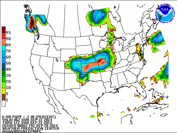 6-Hour PQPF valid 12Z September 22, 2024