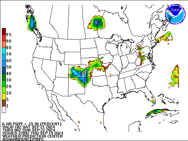 6-Hour PQPF valid 00Z September 22, 2024