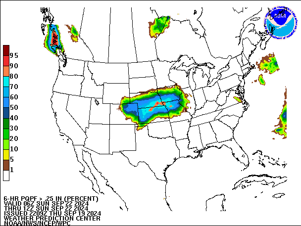 6-Hour PQPF valid 12Z September 22, 2024