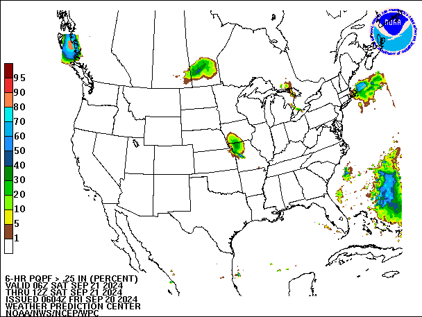 6-Hour PQPF valid 12Z September 21, 2024