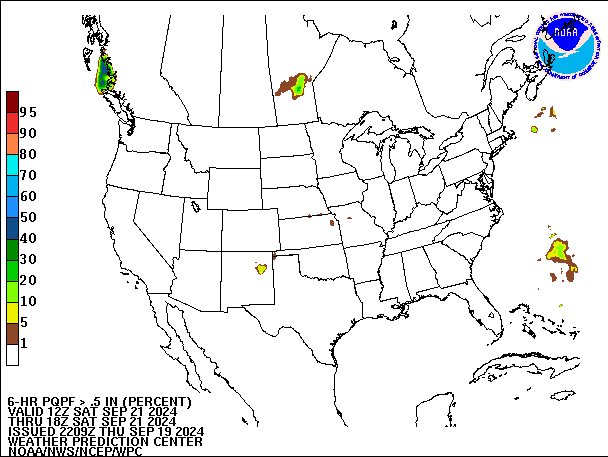 6-Hour PQPF valid 18Z September 21, 2024