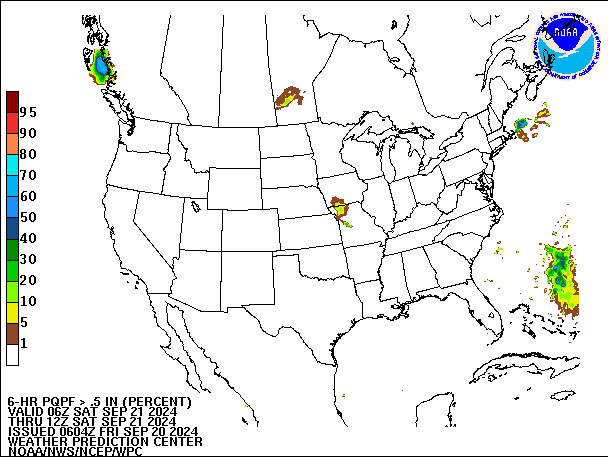 6-Hour PQPF valid 12Z September 21, 2024