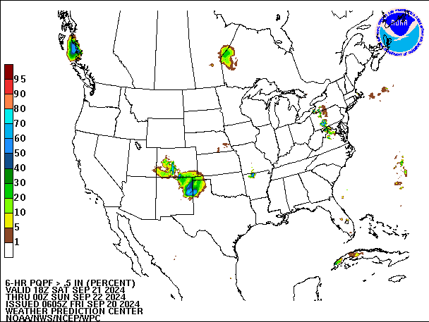 6-Hour PQPF valid 00Z September 22, 2024