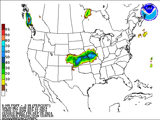 6-Hour PQPF valid 12Z September 22, 2024