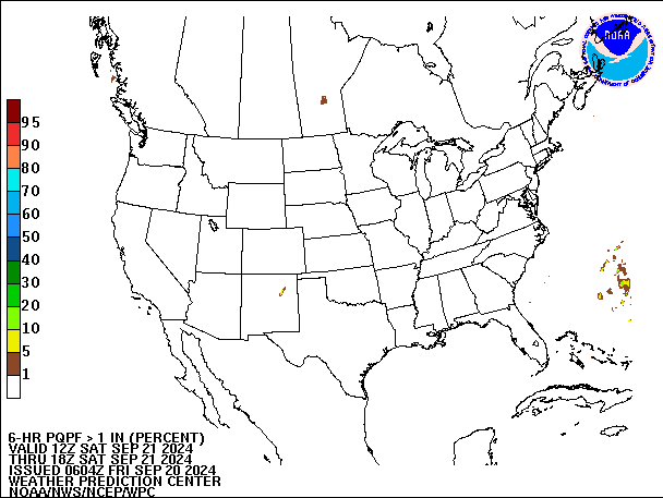 6-Hour PQPF valid 18Z September 21, 2024