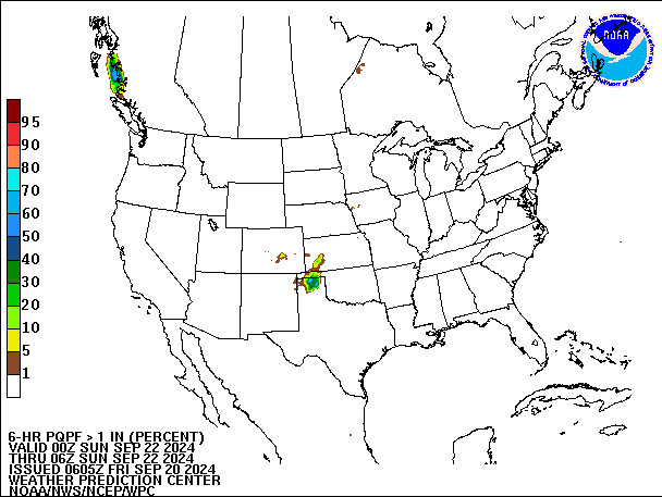 6-Hour PQPF valid 06Z September 22, 2024