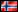 Drapeau Norv&egrave;ge