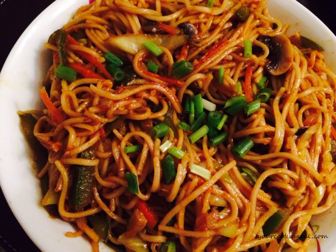 Hot and Spicy Veg Noodles