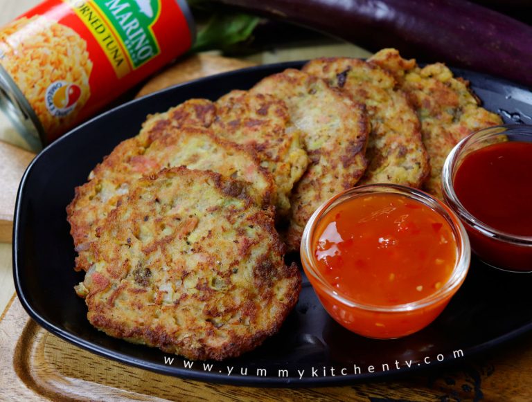 Tuna Patties with eggplant