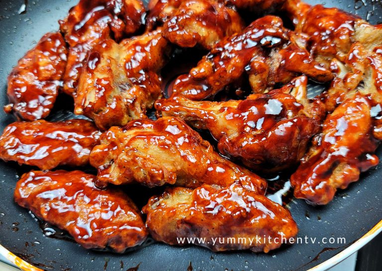 Sweet BBQ Chicken Wings