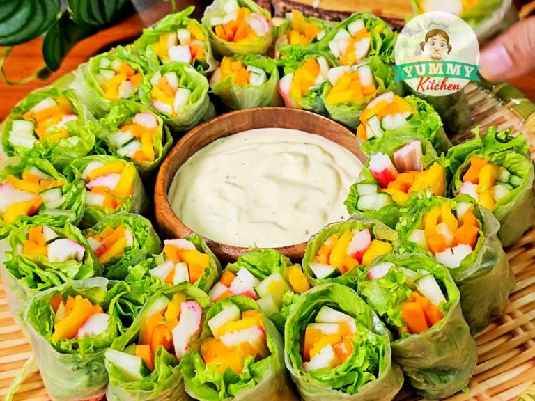 Mango Kani Rolls