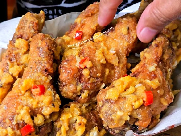 Salted Egg Chicken-Wings Recipe