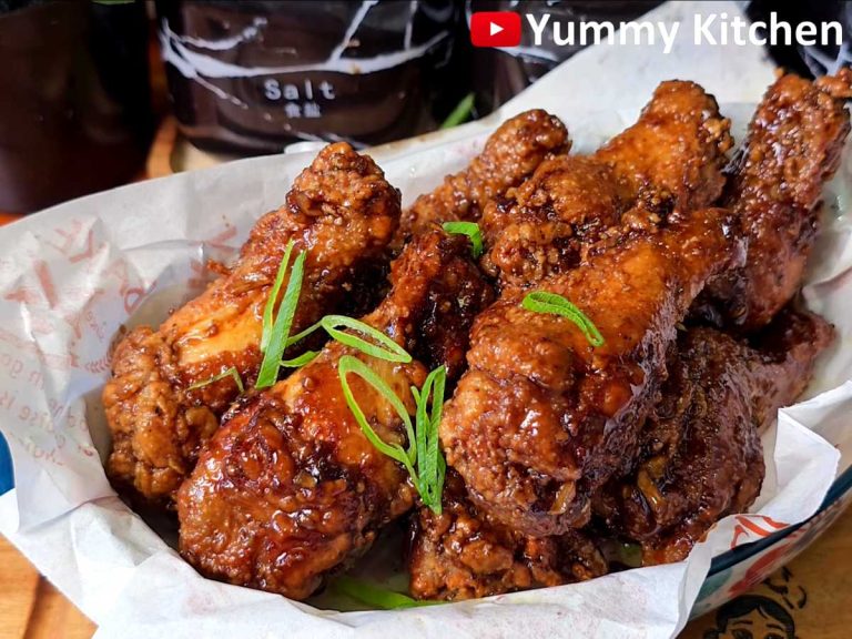 Soy Garlic Chicken Wings