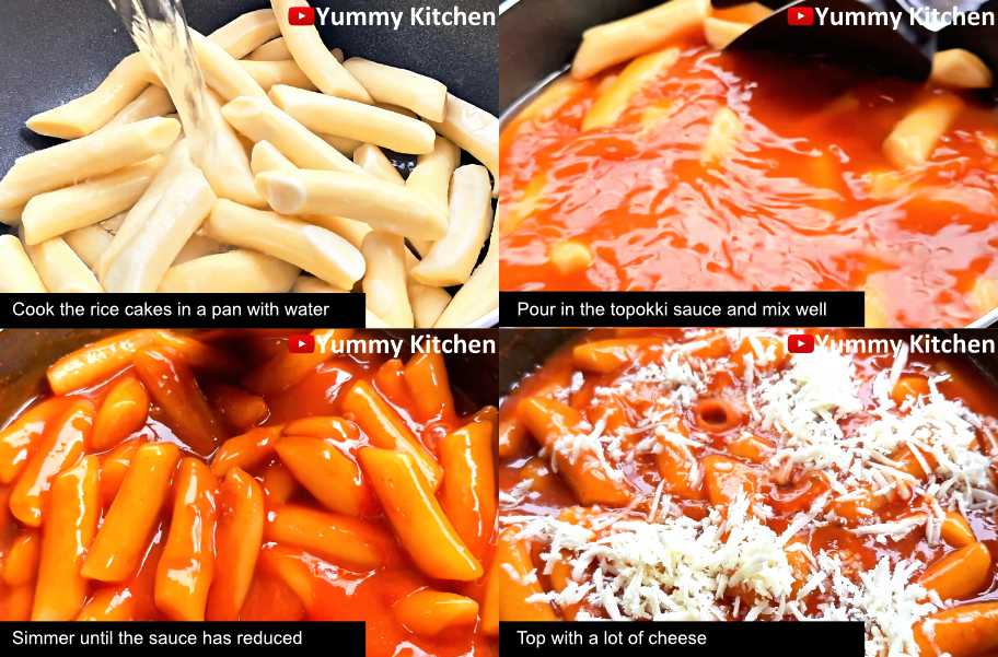 cheesy tteokbokki recipe easy