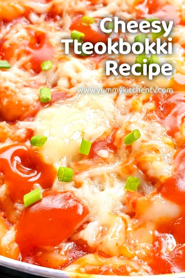 Cheesy Tteokbokki Recipe