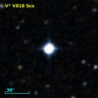 V* V818 Sco