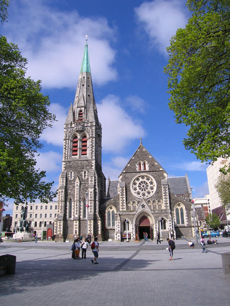 Cathedral Christchurch New Zealand