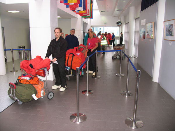 Inside the Passenger Terminal at the CDC