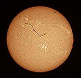 Sun in H-alpha