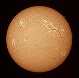 Sun in H-alpha