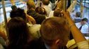 A crowded train