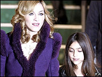 Madonna and Lourdes