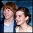 Rupert Grint and Emma Watson 