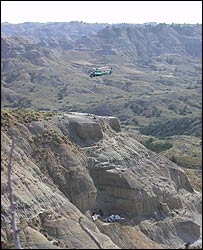 Hell Creek, Montana  Image: Science