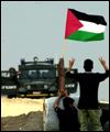 palestinians and tank