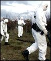 Team inspecting for depleted uranium radioactivity in Kosovo