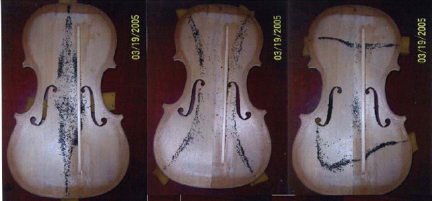 chladni patterns for whole violin